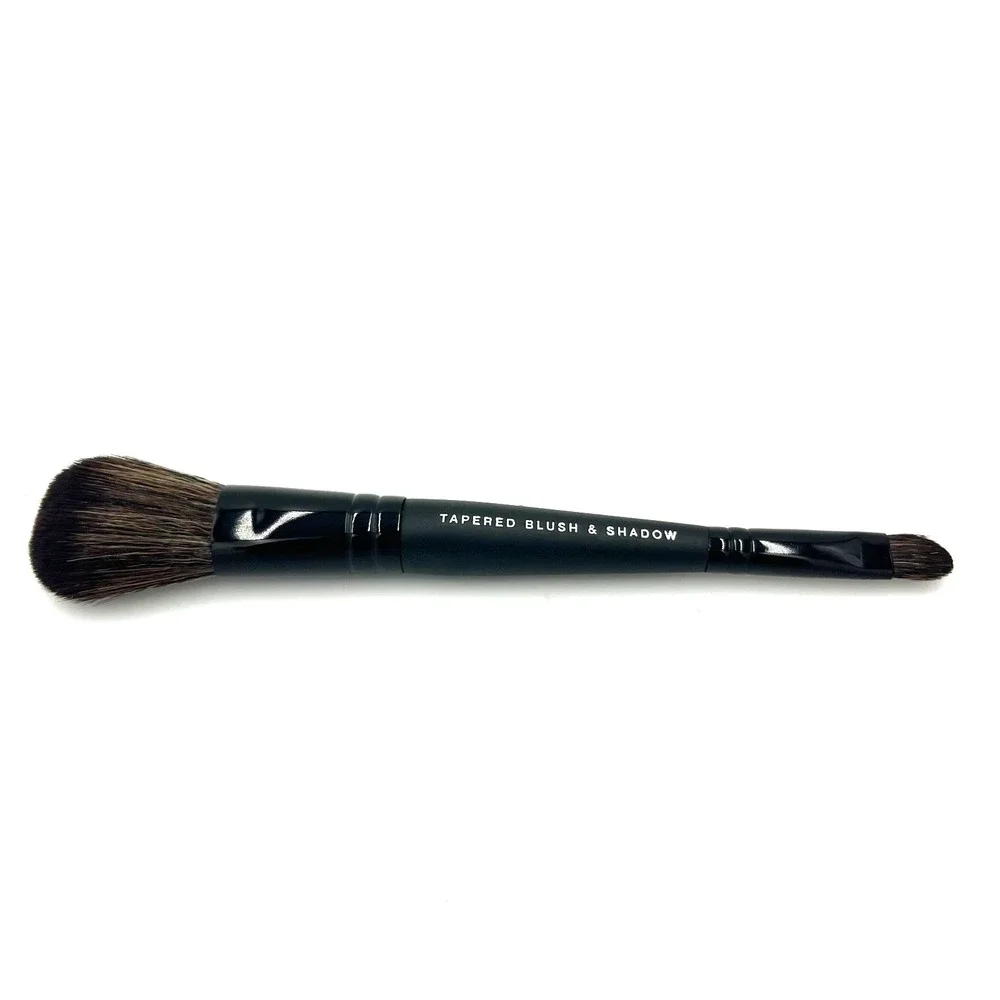 BareMinerals Bare Minerals 81505 Double Ended Tapered Blush And Shadow Brush 6in